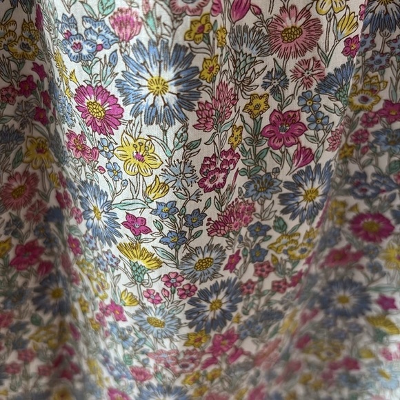 Brora Organic Cotton Floral Skirt 4 - Picture 5 of 9